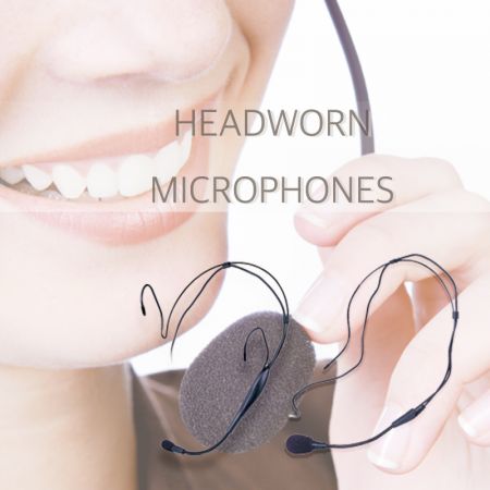 Headworn-Mikrofone - Kopfbügelmikrofone (Kopfhörer)